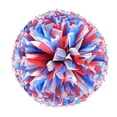 thumbnail image 1 of 2PCS Cheerleaders Handheld Color Flowers - PE, Lightweight, High - Density Color Strip, with Double Finger Ring Buckle, for Sports, 1 of 4