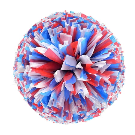 

Eudgs Cheerleading Handheld Colorful Flowers Sports Activities Performance Cheering Supplies Round Colorful Lightweight Four Finger Ring Buckle Design Off Party Decorations Outdoor Event Tent Party