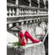 thumbnail image 2 of Cuadros Decorativos Kits de dibujo de diamantes 5D DIY muelle de taladro redondo Ehuebsd completo zapatos de tacón alto rojos decoración, 2 of 8