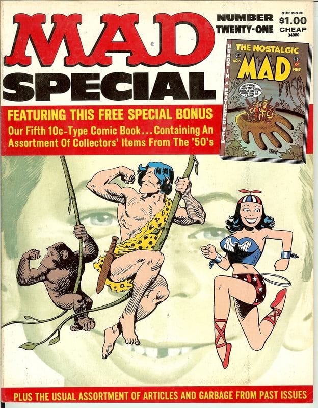MAD Magazine Vintage Collectible HIGH GRADE Special Number 21