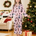 thumbnail image 2 of Gubotare Christmas Pajamas Little Girls 2-Piece Cozy Pajamas For Little/Big Boys Long Sleeves Soft Pjs Set Kid 5T 6T (Pink,5-6 Years), 2 of 9