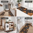 thumbnail image 5 of Trick or Treat Halloween Pattern Kitchen Rugs Sets Of 3,Kitchen Runner Rugs Non Skid Washable,Decorative Kitchen Floor Mats for Kitchen,Sink,Laundry,17"x30"+ 17"x47" + 17"x59", 5 of 6