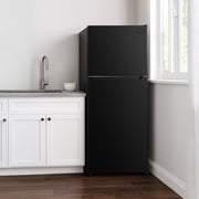 Frigidaire 10 Cu. ft. Top Freezer Refrigerator with Airflow Control, Frost-Free Apartment Size Fridge for Kitchen, Office, Black