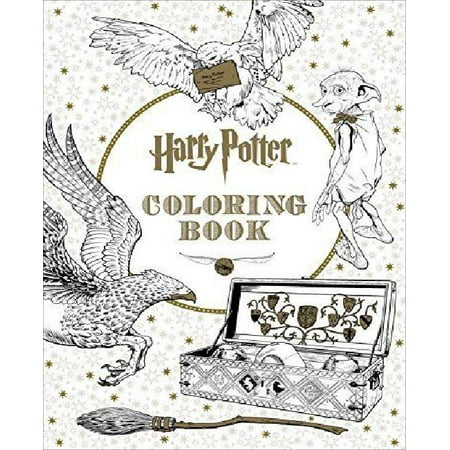 Harry potter le livre de coloriage créatures magiques - Les Trois