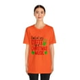 thumbnail image 4 of Unisex Jersey Short Sleeve T-Shirt Fueled by Coffee And Christmas Music, 4 of 10