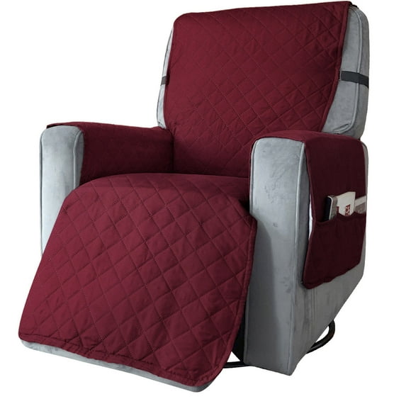 Dvkptbk Chair Covers Waterproof Recliner Sofa Towel Anti-dirty Pet Sofa Cushion Solid Color Rocking Chair Massage Chair Sofa Protection Cover Towel Recliner Chair Cover Home Decor on Clearance
