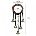 thumbnail image 6 of Witches Bell Wind Chimes Witch Wind Chimes Door Hanger Hanging Witch Bells Protection Witchcraft Home Decor for Patio Garden Boho Home Decor 1PC, 6 of 6
