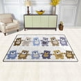 thumbnail image 3 of Dreamtimes Lightweight Soft Area Rugs 60 x 39 inch (5'x 3'3"), Toy Teddy Bear and Dots Floor Mat for Kids Playing Room Hardwood Floor Living Room Nursery Rugs, 3 of 6
