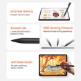 thumbnail image 4 of PABLET TOUCH PEN EMR para 2 Notable Con Eraser Tilt 4096 Sensibilidad Rechazo Palma Puntas Bolígrafo La Tableta Galaxy/Wacom Y Otros, 4 of 9