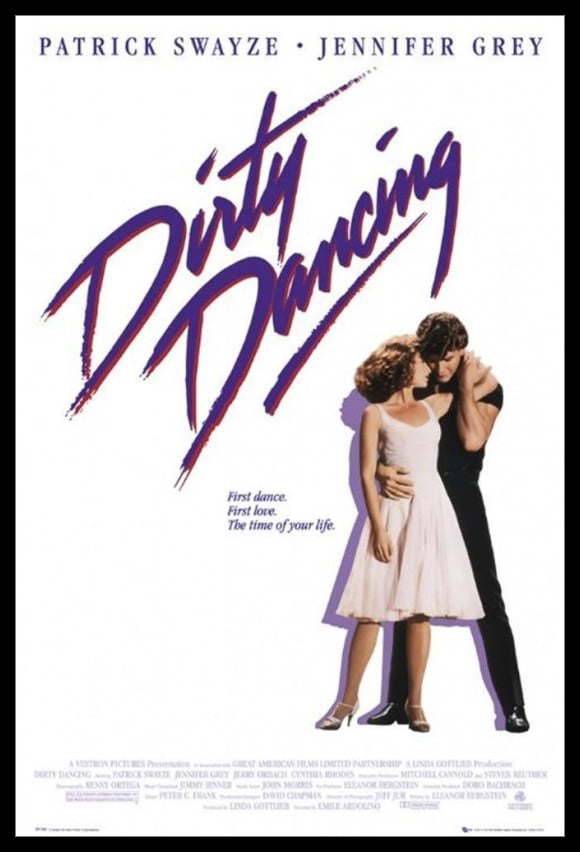 11 x 14-Inch Legends Never Die Dirty Dancing Framed Photo Collage