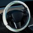 thumbnail image 2 of Dragonfly 14.5 Inch Printing PVC Leather Car Wheel Cover Steering Wheel Covers Auto Accessories, 2 of 6