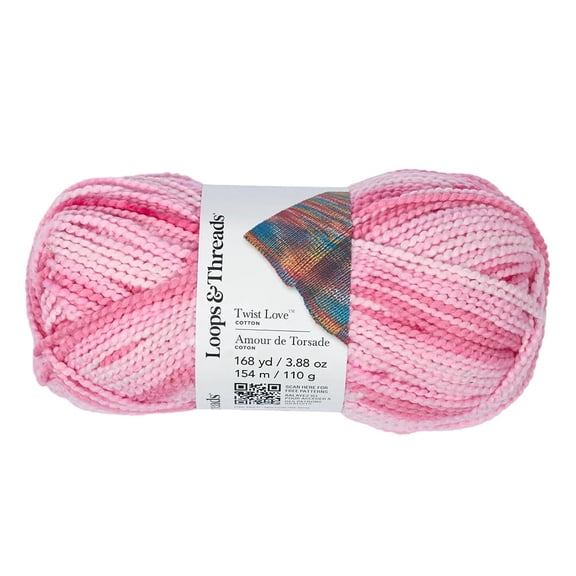 Twist Love Cotton Yarn by Loops & Threads