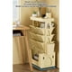 thumbnail image 3 of Carro Utilitario con Ruedas de 5 Niveles Estantería Móvil Carro de Libros Móvil Almacenamiento de Carpetas de Archivos con Portalápices Estante de Libros Extraíble para ANGGREK  Otros, 3 of 8
