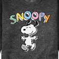 thumbnail image 3 of Peanuts - Snoopy Sketchy - Men's Crew Neck Fleece Pullover, 3 of 7