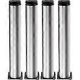 thumbnail image 1 of Adjustable Legs 350mm Height Thicken Cabinet Legs Table Legs Furniture Legs, Brushed Stainless Steel, Adjustable Height 0-15mm, 1 of 5