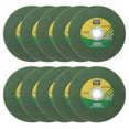 thumbnail image 1 of Uxcell 10Pcs Ruedas de Corte 4-1/5" x 1/20" x 5/8" Discos de Corte, Verde, 1 of 7