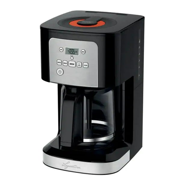 Lagostina Prima Programmable Coffee Maker, Black, 12 Cups Walmart.ca