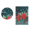 thumbnail image 5 of Yayeee Garden Flag 12" x 18" Double Sided Outdoor Yard Lawn Holiday Decorations, Christmas Poinsettia, 5 of 6
