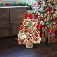thumbnail image 3 of 0.6m Mini LED Christmas Tree Tabletop Holiday Decoration for Home Lifelike Artificial Tree with Lights Compact Desktop Festive Ornament Christmas Gift, 3 of 4