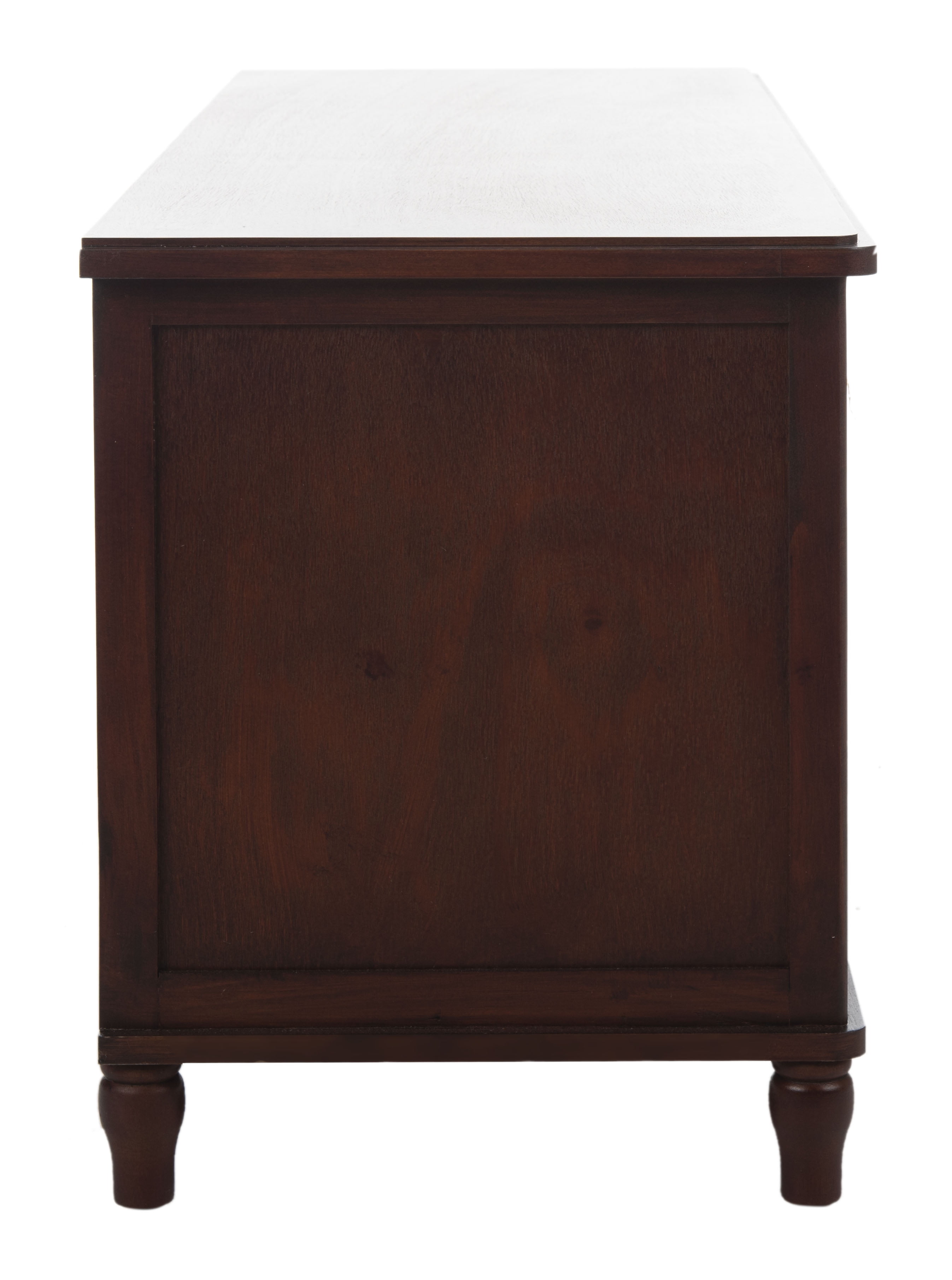 Safavieh Harry Wood Storage Unit, Dark Cherry