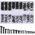 thumbnail image 1 of 500 piezas de tornillos de cabeza redonda para gafas, kit universal de tornillos para computadora portátil Afortunado Sencillez, 1 of 4