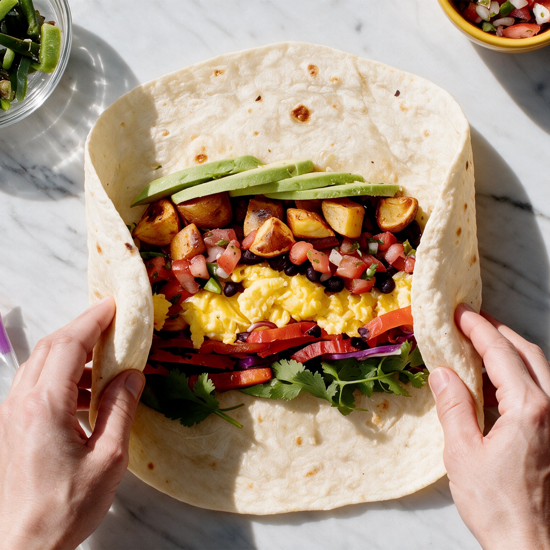 Angry Soft Burrito Size Organic Flour Tortillas 6 count 12oz