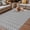 Grey, variant on Pink Geometric Outdoor Rug for Patio/Deck/Porch, Non-Slip Large Area Rug 6 x 9 Ft, Modern Minimalism Solid Color Striped Indoor Outdoor Rugs Washable Area Rugs, Reversible Camping Rug Carpet Runner