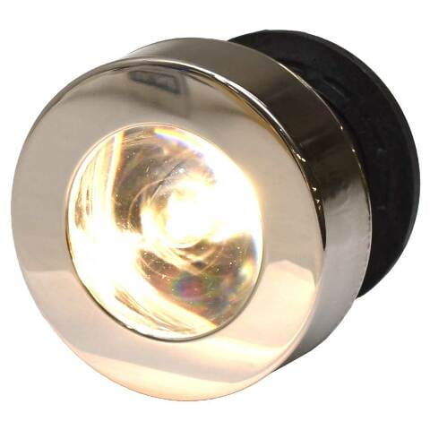 BEP Pontoon Boat Flush Mount Docking Light M051B-SS | HELO1 12V White