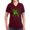 Garnet, variant on CafePress - St Paddys Day Fancy Sh Women's V Neck Dark T Shirt - Women's V-Neck Dark T-Shirt
