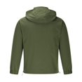 thumbnail image 4 of Maoxin Mens Jacket Men's Casual Loose Fitting Workwear Long Sleeved Hooded Jacket Long Sleeve Hooded Casual Outwear Jackets Jacket Coats , Green , XL, 4 of 5