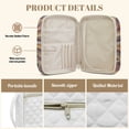 thumbnail image 5 of ZUXONGSY Cross Lion Print Quilted Bible Cover for Women Portable Bible Protective Carrier Portable Journal Case with Pen Holder ChuZU Bag for Daily Commuter, 5 of 7