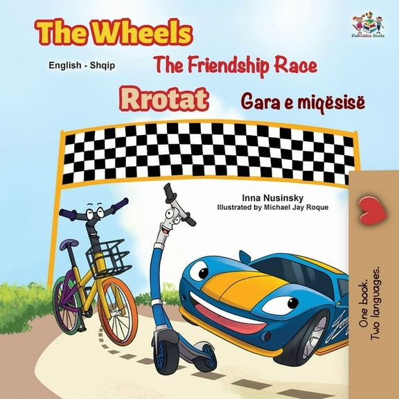 English Albanian Bilingual Collection The Wheels The Friendship Race (English Albanian Bilingual Children's Book), (Paperback)