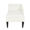 thumbnail image 2 of Harrison Tufted Roll Arm Chaise Lounge Antique White, 2 of 10