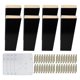 thumbnail image 1 of 5" Pierna de Madera para Muebles, Pies de Silla, Banco, Reemplazo de Ajustador, Paquete de 8, 1 of 7