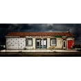 thumbnail image 2 of Mattheyses, Eric 14x8 Gold Ornate Wood Framed with Double Matting Museum Art Print Titled - Restaurant In Decline, 2 of 4