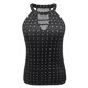 thumbnail image 3 of Playeras,Blusas y Tops,Ropa para Mujer Lindo camisetas sin mangas para las mujeres Camiseta sin mangas con cuello redondo y cuello redondo para mujer (Black, M), 3 of 5