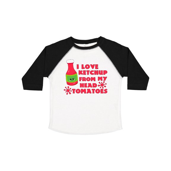 Inktastic I Love Ketchup from My Head Tomatoes Boys or Girls Toddler T-Shirt