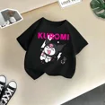 thumbnail image 3 of Marca Kulomi, camiseta de algodón de verano para niños, linda camiseta de dibujos animados de Sanrio para niño y niña, ropa informal de moda para niña bebé, 3 of 5