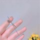 thumbnail image 4 of Alloy Rose Studs Multifuntional Ear Pin Cuff Earrings Fashion Women Jewelry Suitable for Parties and Formal Occasions, 4 of 4