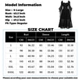 thumbnail image 2 of LINMOUA Women Casual Plus Size Cold Shoulder Dress Solid Color Lace Butterfly Sleeve Halloween Gothic Dress, 2 of 4