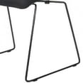 thumbnail image 2 of Fabric Tufted Metal Dining Chair with Sled Legs Support, Set of 2,Dark Gray - Saltoro Sherpi, 2 of 5