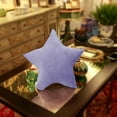thumbnail image 4 of DefiDgd Christmas Solid Star Throw Pillow Decoration,Cute Star Pillow Room Decor,Soft Plush Shaped Decorative Throw Pillow for Bedroom,Sofa Chair(Purple), 4 of 6