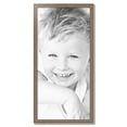 thumbnail image 2 of ArtToFrames 20" x 42" Aged White Gold Picture Frame, 20x42 inch Silver Wood Poster Frame (WOM-2036),  Pack, 2 of 7