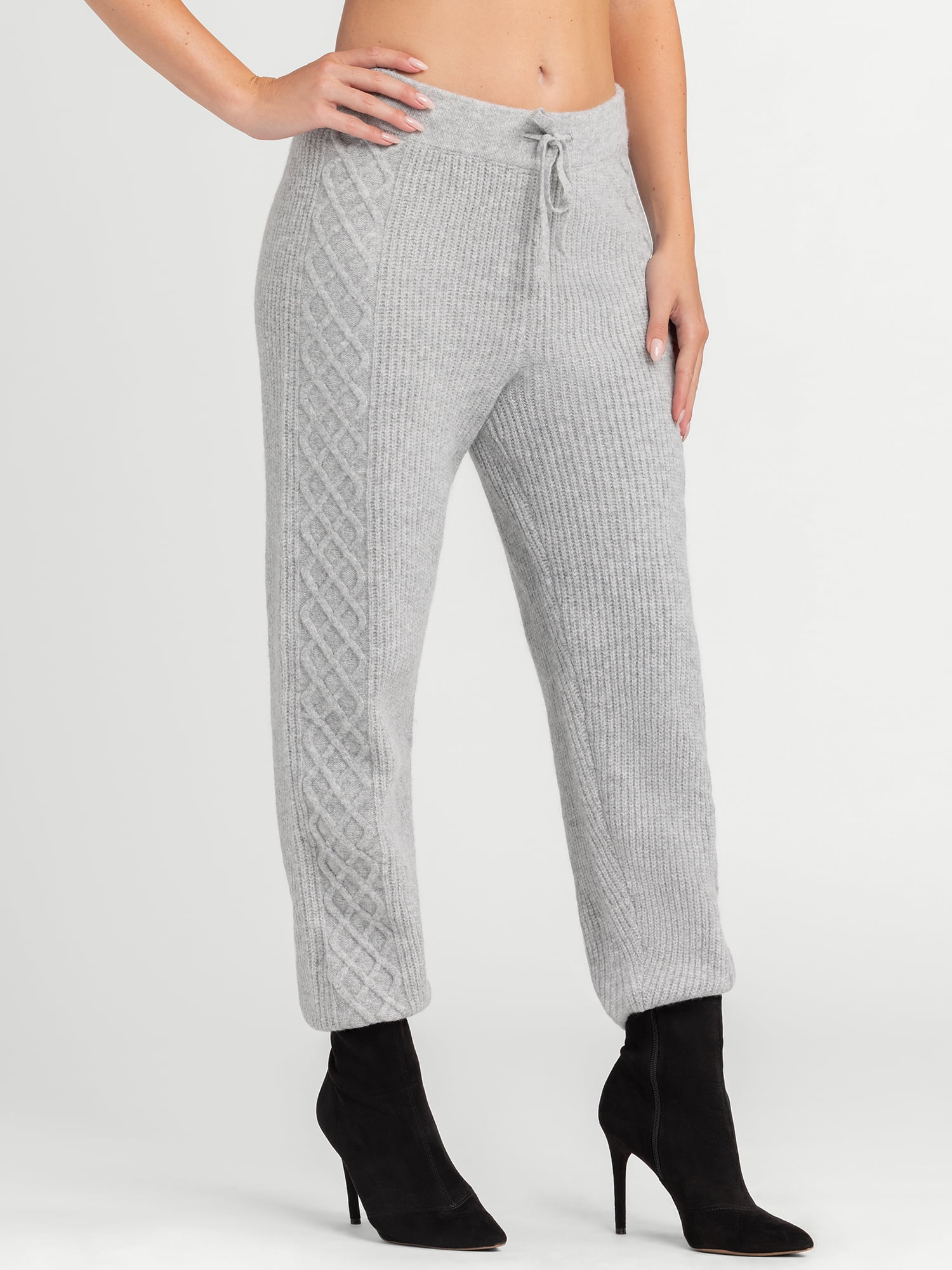 Jessica Simpson Women's Baela Sweater Jogger Pants, 27.5" Inseam, Sizes XS-XXL