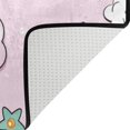 thumbnail image 4 of SKYSONIC Sleeping Unicorns Pop Art Lightweight Carpet Mats Area Soft Rugs Floor Mat Rug Home Decoration for Kids Room Living Room 63 x 48 inches, 4 of 6
