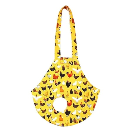 Nlsdqey Pet Others Fun Chicken Out Bag Travel Satchel Chicken Tote Bag Pet Outing Bag Travel Shoulder Bag Chicken Tote Bag Rooster Catching Bag (B )