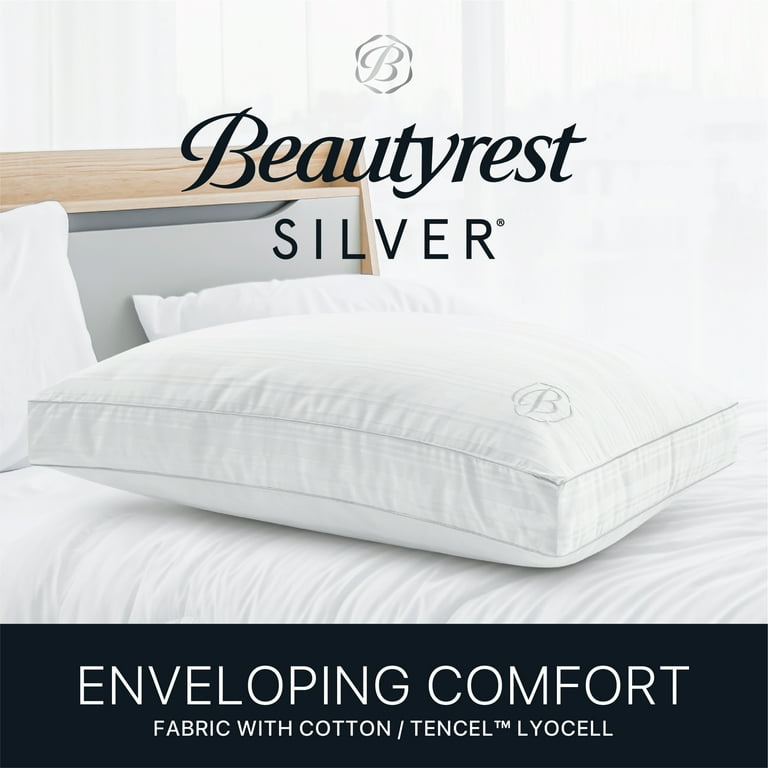 Beautyrest Silver Enveloping Comfort Down Alternative Bed Pillow