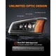 thumbnail image 2 of Conjunto de faros LED Z-OFFROAD para Chevy Silverado 03-06, 2 of 8
