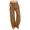C656 Coffee, variant on Gbsyewxs Pants For Women Solid Color High Elastic Waist Drawstring Wide Leg Breathable Casual Women'S Pants Brown