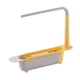 thumbnail image 4 of Naiovety Soporte telescópico para fregadero, soporte extensible para esponja para baño Organizadores de utensilios de cocina Amarillo 32x6x27cm, 4 of 6